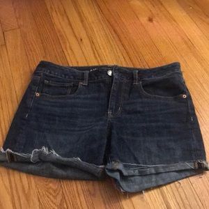 Denim jean shorts
